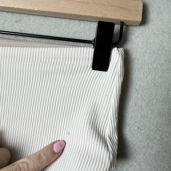 Lululemon Clear Waters Ribbed High-Waist Skimpy Bikini Bottom Ivory - Picture 5 of 8